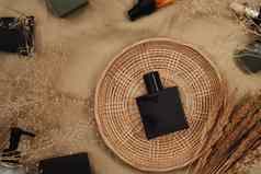 模型香味香水瓶轮藤篮子产品设计品牌概念