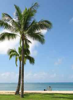 海滩岛瓦胡岛夏威夷照片lanikai海滩瓦胡岛夏威夷
