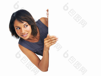 海报广告牌黑色的女人空间新闻模型广告品牌标志女零售出售公告产品放置标志白色背景品牌海报