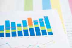 图表图纸金融账户统计数据业务数据概念