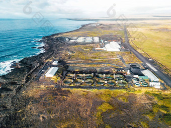 废水植物海冰岛