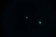 绿色彗星彗星中电星座御夫座2月海塞德国