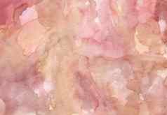软粉红色的手绘水彩背景