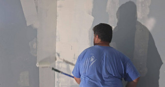 装饰画墙油漆设备空墙房间装饰画墙