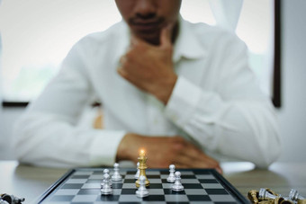 玩规划国际象棋走企业家规划业务竞争竞争对手市场营销