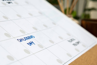 儿童一天日历提醒重要的事件任命每月规划师磁董事会天月的地方输入重要的重要的时间表概念业务规划白板规划师磁每月模板