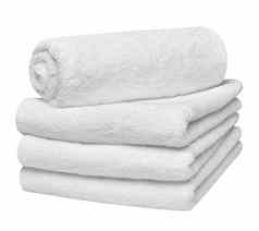毛巾棉花浴室白色水疗中心布纺织