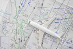 关闭微型飞机联邦 航空 局航空截面导航地图显示奥克兰机场方法