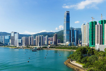 在香港香港城市景观
