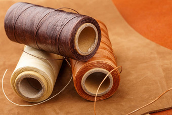 线程皮革工艺