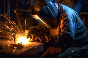 焊接焊工工作劳动技术
