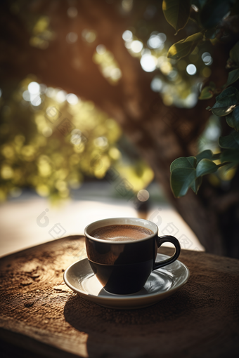 户外咖啡高清饮料大自然