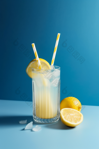 <strong>冰镇</strong>的柠檬饮品夏季饮料