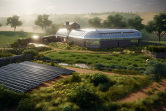 未来新能源农场全自动生产摄影图38
