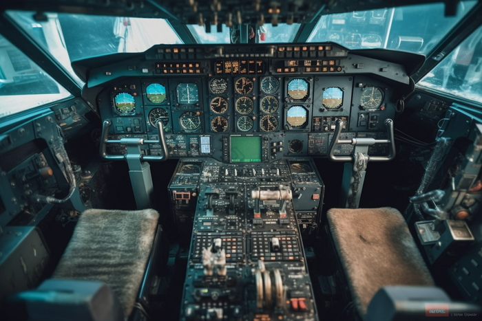 飞机驾驶舱表盘仪竖图仪仪器