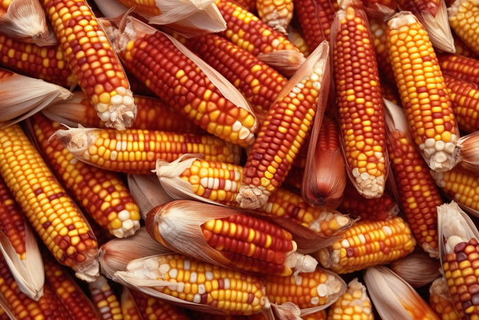 玉米农作物特写粮食丰收