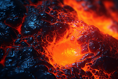 火山爆发岩浆摄影图33