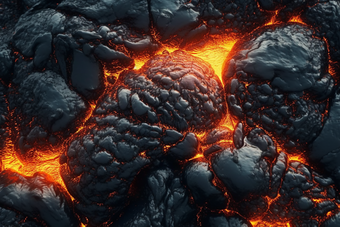 火山爆发岩浆摄影图23