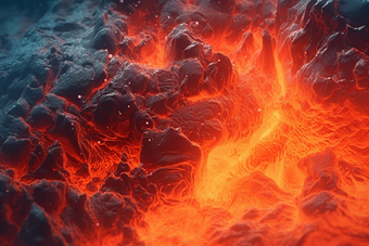 火山爆发岩浆摄影图10