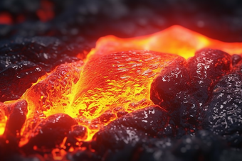 火山爆发岩浆摄影图31