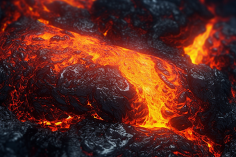 火山爆发岩浆摄影图21