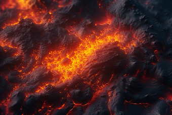 火山爆发岩浆摄影图14