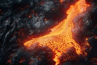 火山爆发岩浆摄影图13