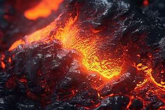 火山爆发岩浆摄影图12