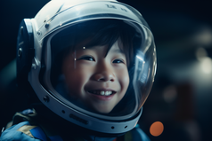 小男孩宇航员摄影图16