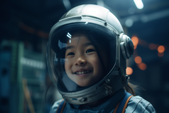 小女孩宇航员摄影图21