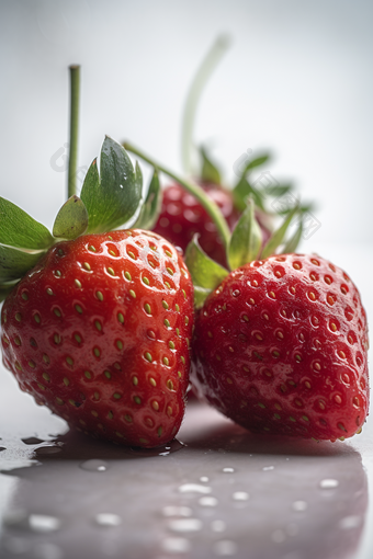 新鲜的草莓水果营养
