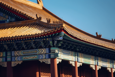 中式传统宫廷建筑屋檐摄影图13