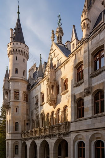 欧式城堡庄园壮丽欧洲建筑