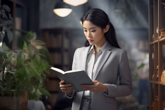 正在工作的商务精英成功人士经理