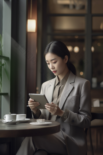 正在工作的商务精英成功人士公司