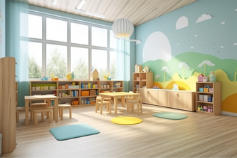 幼儿园教室室内童真环境