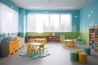 幼儿园教室室内环境氛围