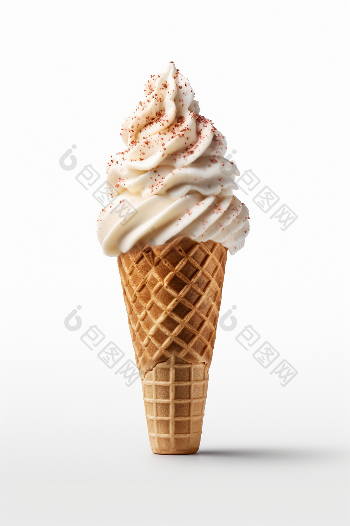 冰淇淋甜筒雪糕夏天