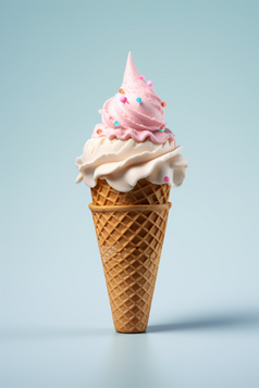 冰淇淋甜筒摄影图7