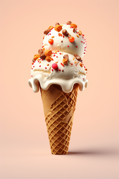 冰淇淋甜筒摄影图25
