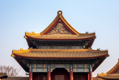 中国古代建筑正面摄影图10