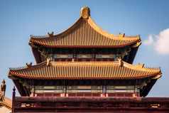 中国古代建筑正面摄影图11