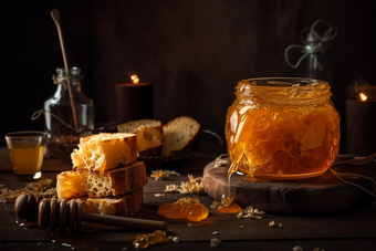 新鲜蜂蜜蜜饯健康维生素
