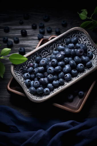 酸甜蓝莓艺术水果可口