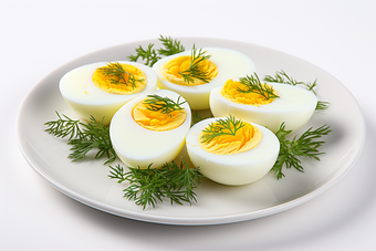 早餐水煮蛋蛋清食物