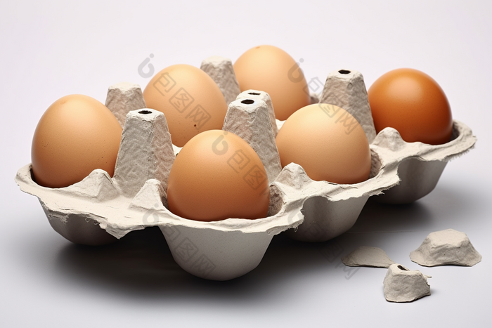 盒装鸡蛋一组食材