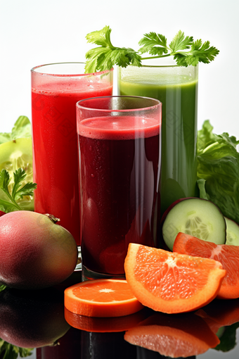 营养健康蔬菜汁水果果汁