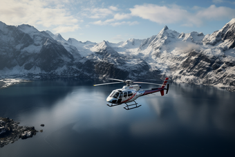 直升机观光通用航空风景