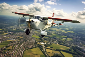 小型飞机飞行体验通用航空天空