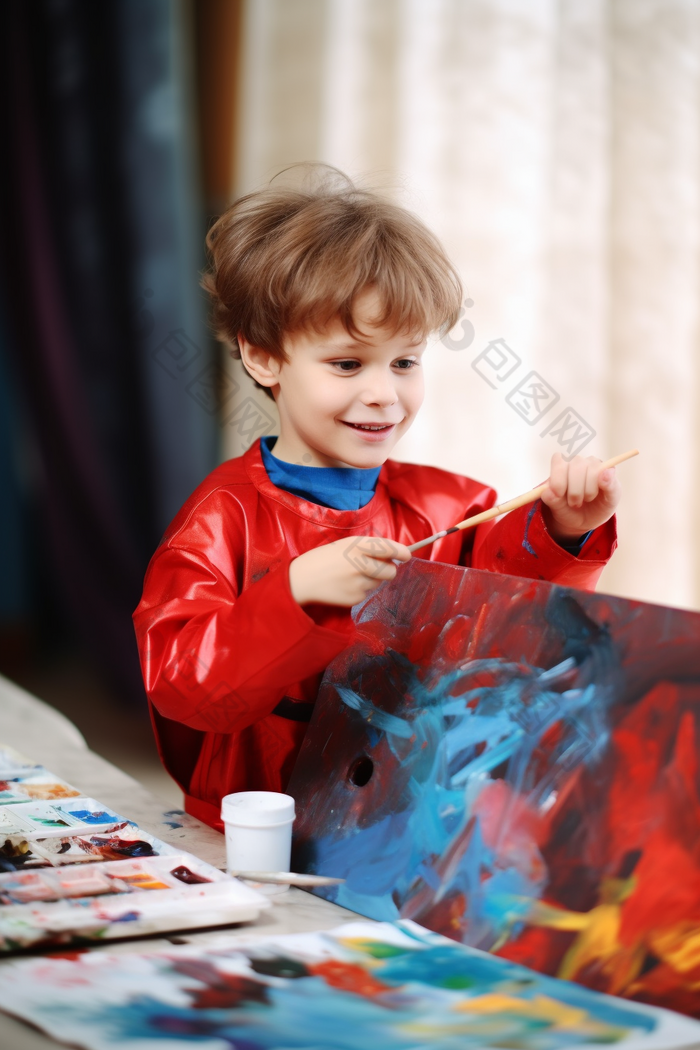 绘画育托班儿童兴趣
